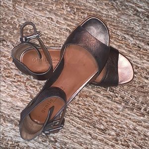 Gentle Souls Gracey Sandal, 8, Pewter